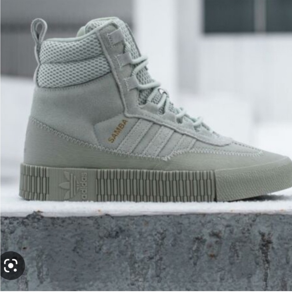 Adidas Samba Boot Halo Green